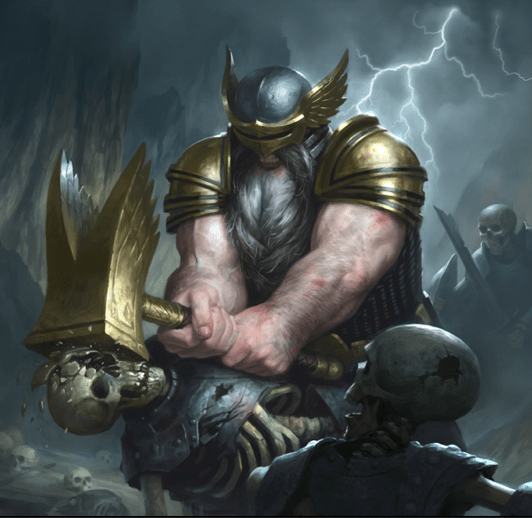 Character art from "Conquest of Champions"