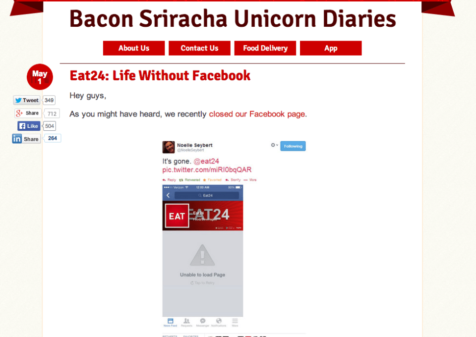 PR Winner of the Week: Eat24