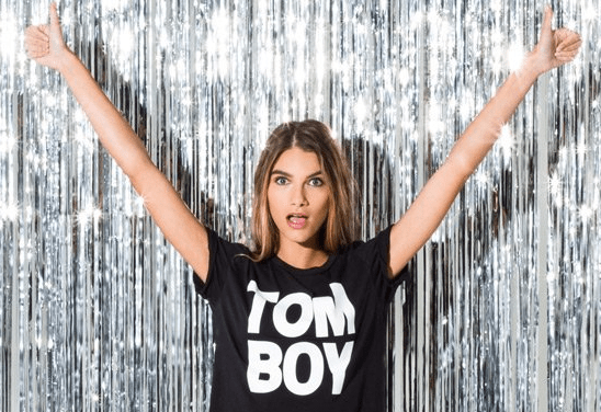 Wildfang's wildly popular "Tomboy" t-shirts as sold on their website