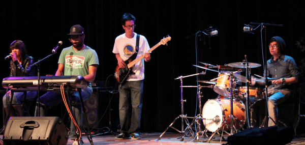The Delivery performing at SFSU's Movements of Heritage show; Photo by Amy Hoang of API SFSU